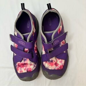 Keen Kids Purple Tie-Dye Speed Hound Durable Traction Sneakers Size US‎ 4